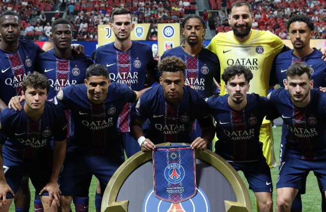 法甲第 30 轮爆出冷门 巴黎 1-2 不敌里昂 六连胜遭终结争冠遇阻