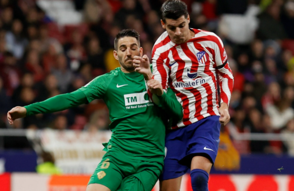 马竞 1-3 爆冷负埃尔切 红牌 + 点球崩盘 争四前景蒙阴影